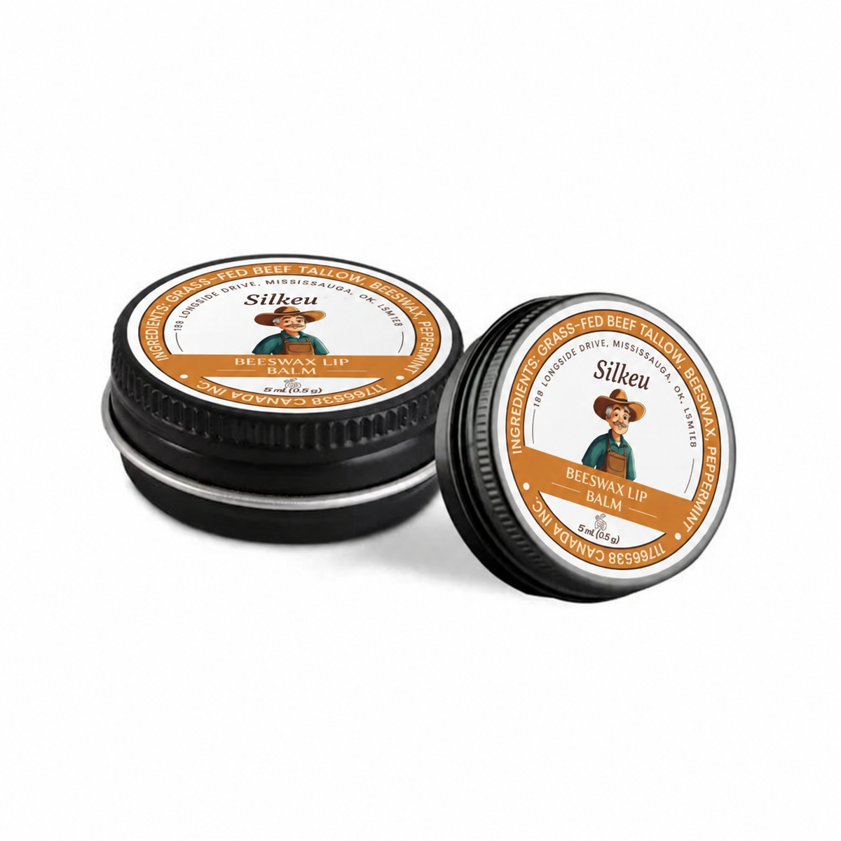 Pfefferminz-Bienenwachs-Lippenbalsam – 15 ml